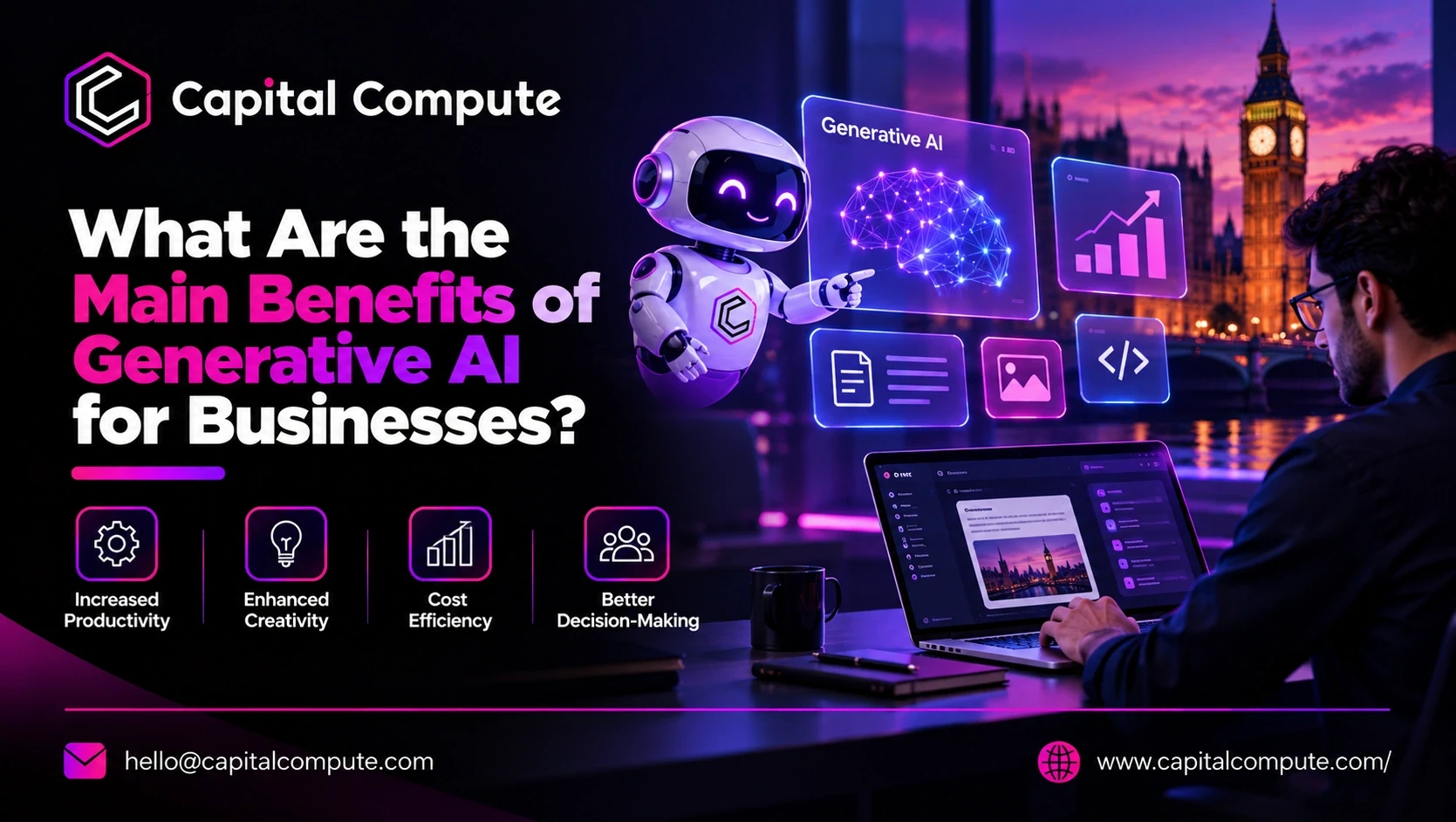 What Are the Main Benefits of Generative AI for Businesses?