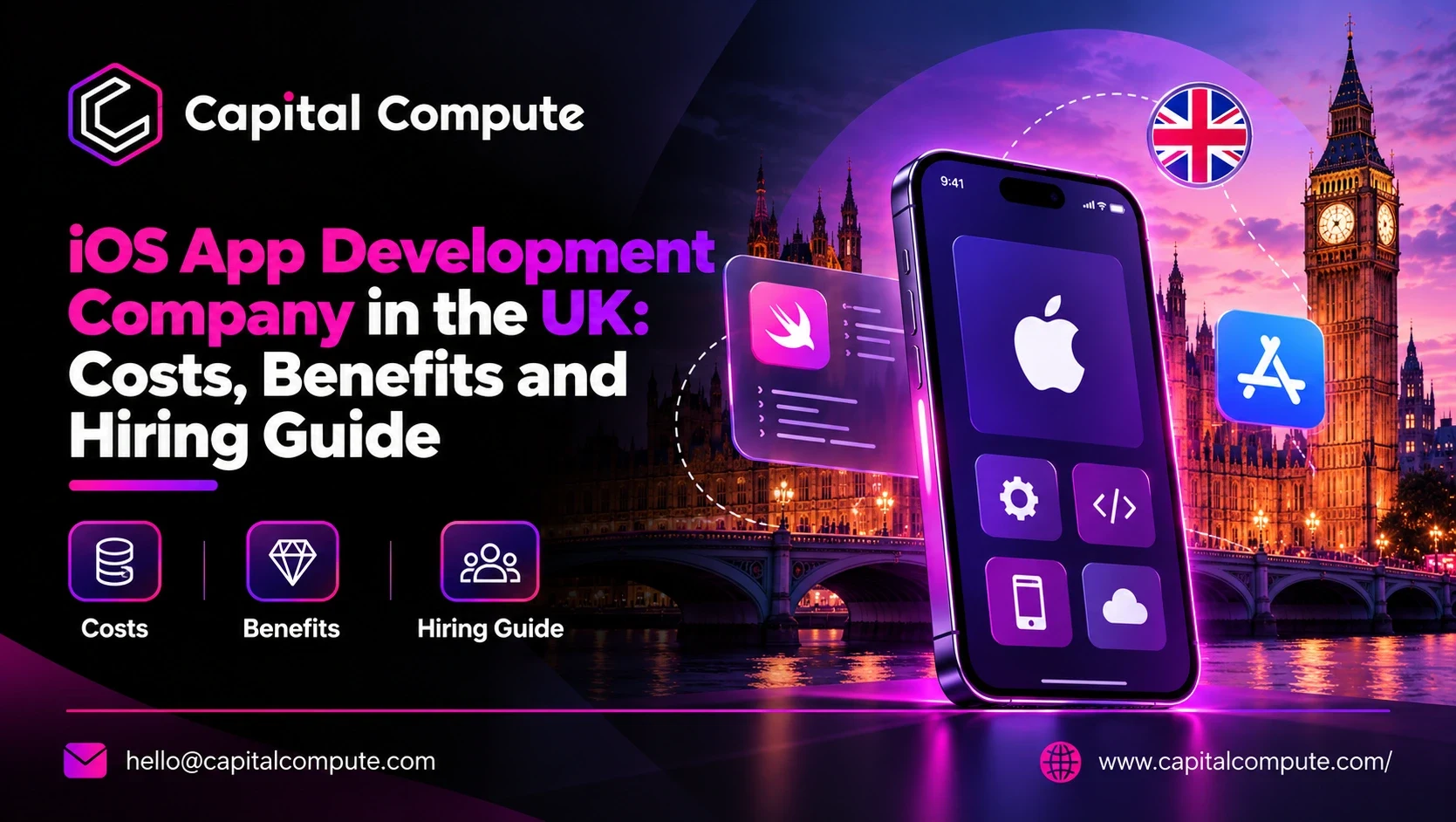 iOS App Development Company in the UK: Costs, Benefits and Hiring Guide
